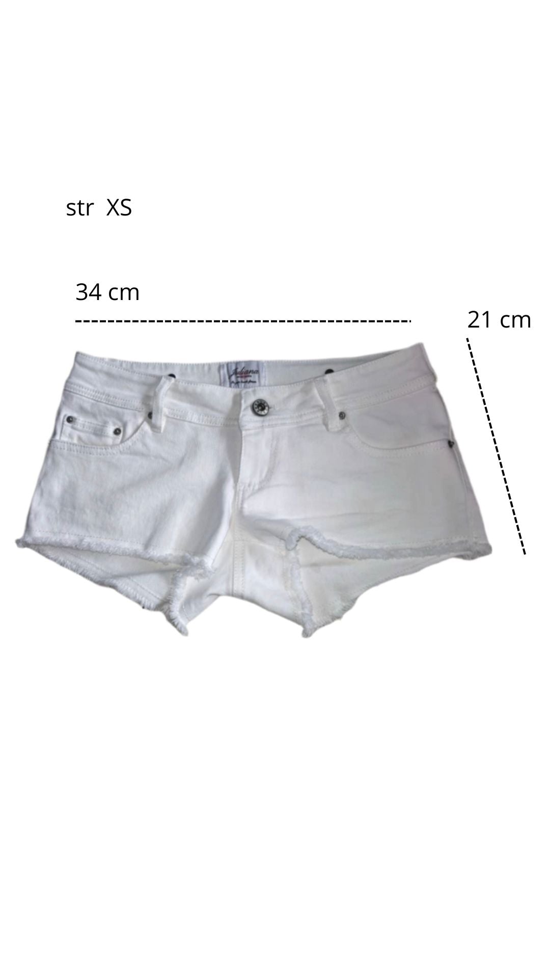 Classy white shorties