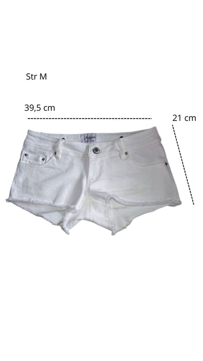 Classy white shorties
