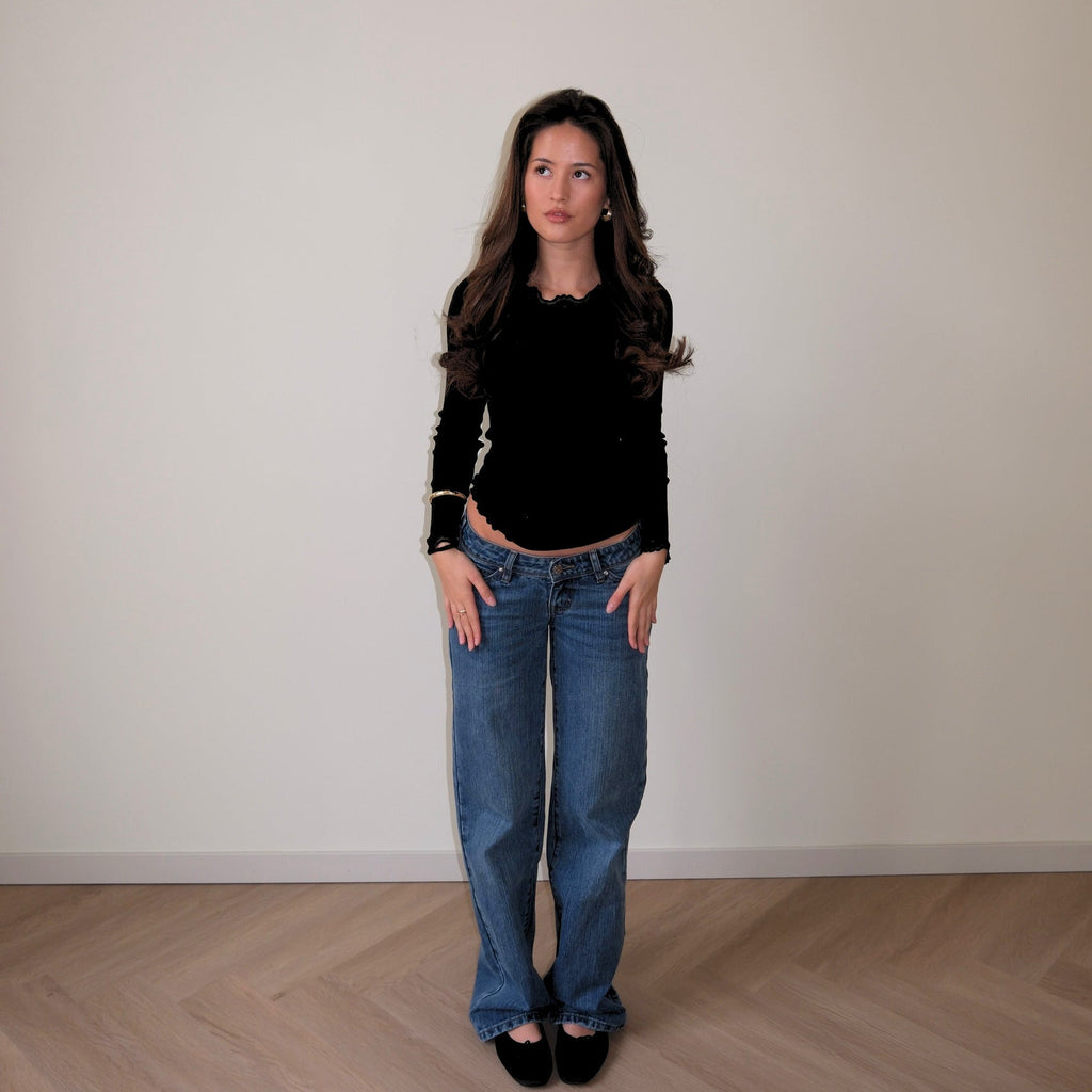 Loose staple jeans
